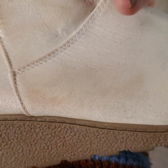 Size 4 Gymboree opal white boots - Picture 11 of 14